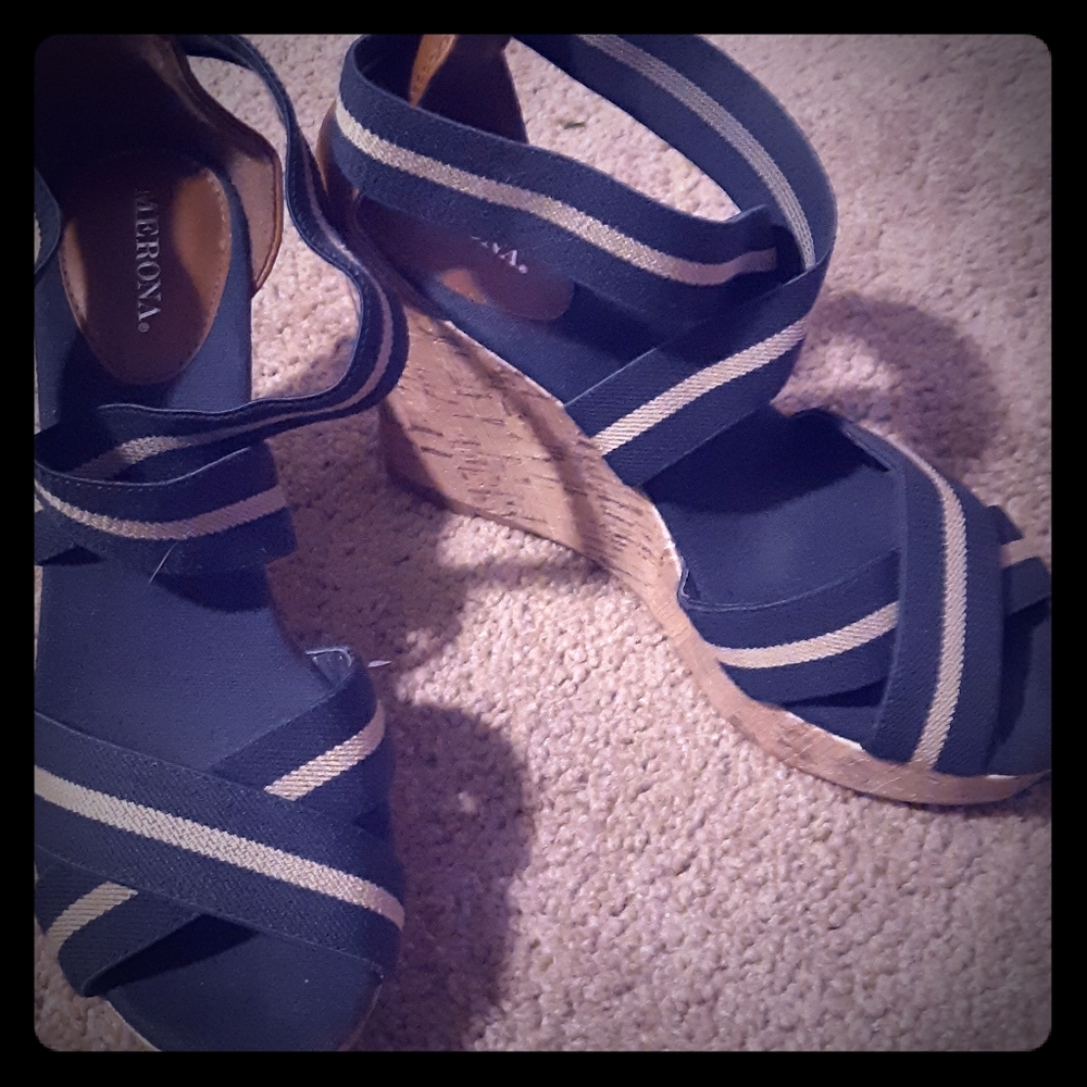 Wedged heels